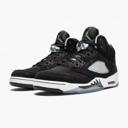 Air Jordan 5 Oreo 2021 Black White Cool Grey CT4838-011 Sko