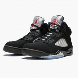 Air Jordan 5 Retro Black 845035-003 Sko