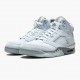 Air Jordan 5 Retro Bluebird With Silver White DD9336-400 Sko