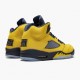 Air Jordan 5 Retro Michigan 2019 AmarilloCollege Navy CQ9541-704 Sko