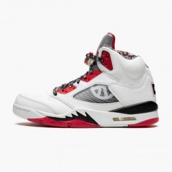 Air Jordan 5 Retro Quai 54 2021 DJ7903-106 Sko