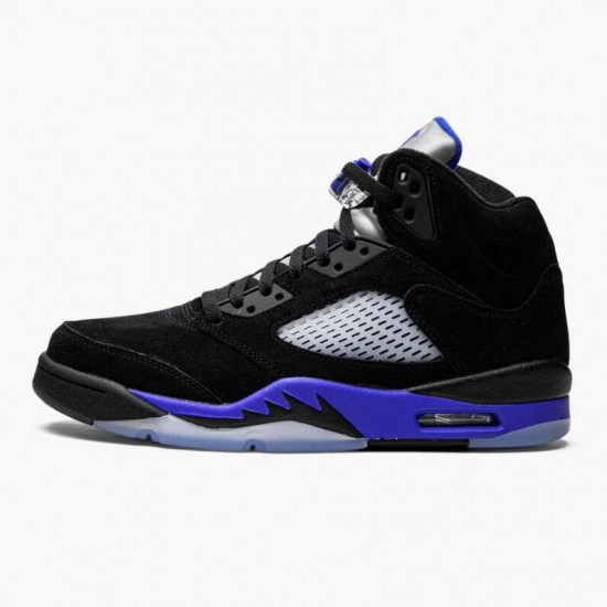 Air Jordan 5 Retro Racer Blue With Black Blue CT4838-004 Sko