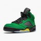 Air Jordan 5 Retro SE Oregon Green Yellow CK6631-307 Sko