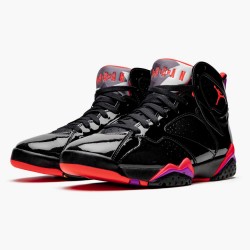 Air Jordan 7 Retro Black Patent 313358-006 Sko