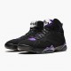 Air Jordan 7 Retro Ray Allen Black Fierce Purpler Dark Stee 304775-053 Sko