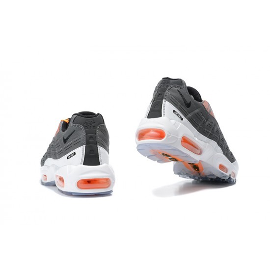 Herre Nike Air Max 95 TT Grå Hvit Orange Løper sko DD1871-001