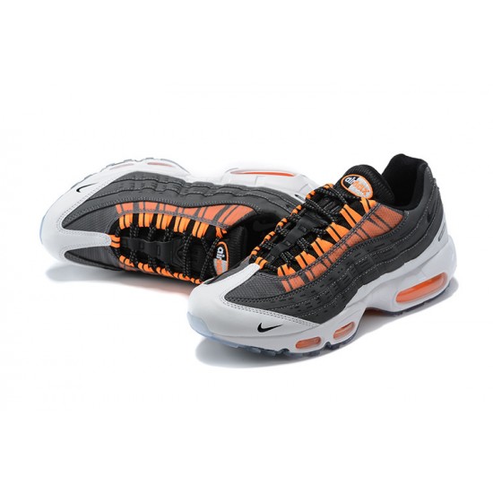 Herre Nike Air Max 95 TT Grå Hvit Orange Løper sko DD1871-001