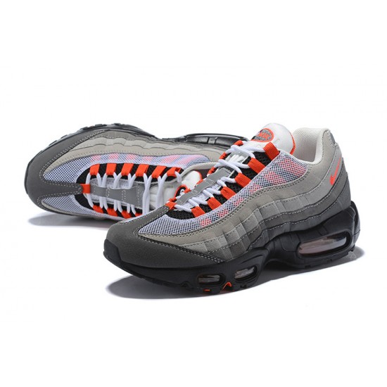 Herre Nike Air Max 95 OG Grå Rød Løper sko AT2865-100