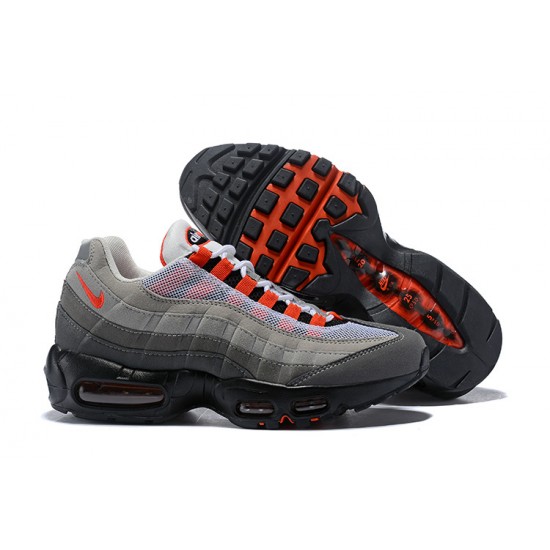 Herre Nike Air Max 95 OG Grå Rød Løper sko AT2865-100