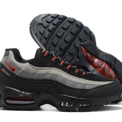 Herre Nike Air Max 95 TT Black Grå Rød Løper sko CW7477-001