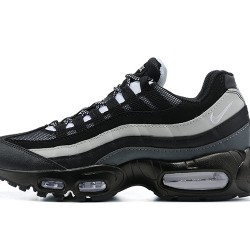 Herre Nike Air Max 95 TT Black Hvit og Grå Løper sko 