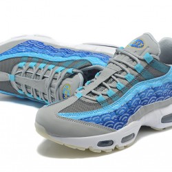 Herre Nike Air Max 95 TT Blå Grå Hvit Løper sko CW7992-001