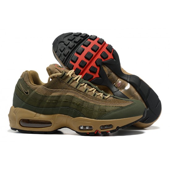 Herre Nike Air Max 95 TT Brown Grønt Løper sko DQ8570-200