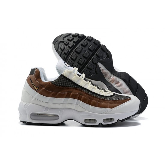 Herre Nike Air Max 95 TT Cashmere Brown Hvit Løper sko DB0250-100