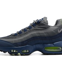 Herre Nike Air Max 95 TT Grå Blå og Black Black Løper sko DA1504-400 