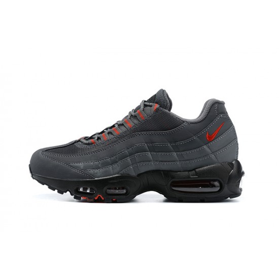 Herre Nike Air Max 95 TT Grå Rød og Black Løper sko