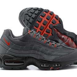 Herre Nike Air Max 95 TT Grå Rød og Black Løper sko