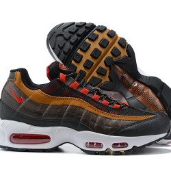 Herre Nike Air Max 95 TT Grå Rød og Brown Løper sko 