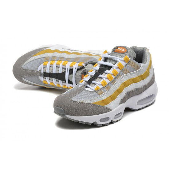 Herre Nike Air Max 95 TT Grå Gul Hvit Løper sko DM0011-010