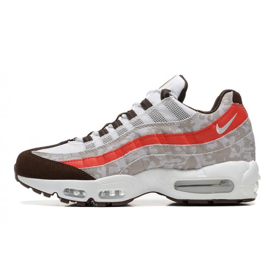 Herre Nike Air Max 95 TT Social FC Grå Rød Løper sko DQ9016-001