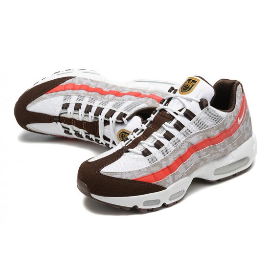 Herre Nike Air Max 95 TT Social FC Grå Rød Løper sko DQ9016-001