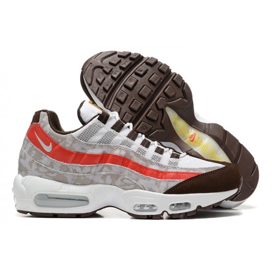 Herre Nike Air Max 95 TT Social FC Grå Rød Løper sko DQ9016-001