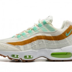 Herre Nike Air Max 95 TT Hvit  Grønt Brown Løper sko CZ0154-100 