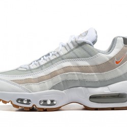 Herre Nike Air Max 95 TT Hvit Grå og Orange Løper sko DM0011-100 