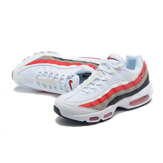 Herre Nike Air Max 95 TT Hvit Rød Løper sko DQ3430-001