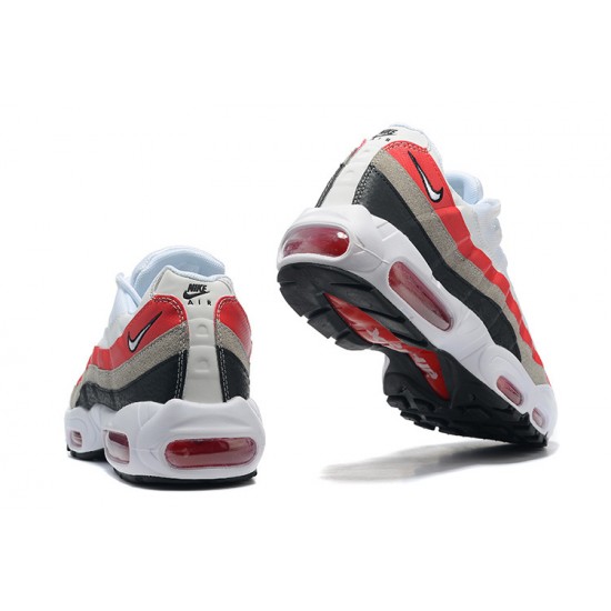 Herre Nike Air Max 95 TT Hvit Rød Løper sko DQ3430-001