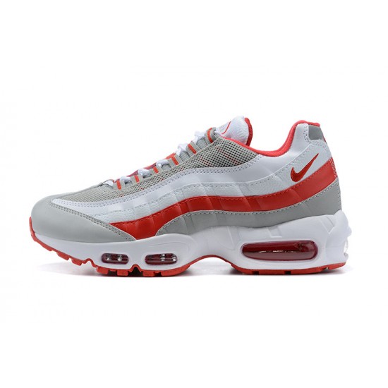 Herre Nike Air Max 95 TT Hvit Rød og Grå Løper sko