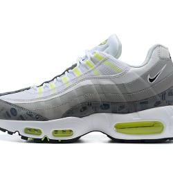 Herre Nike Air Max 95 TT Hvit og Grå Løper sko