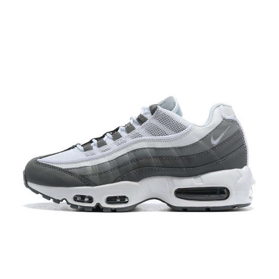 Herre Nike Air Max 95 TT Hvit og Grå Løper sko