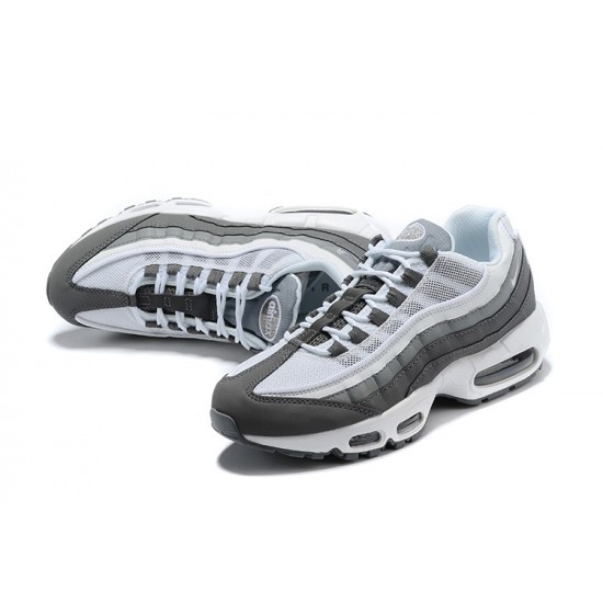 Herre Nike Air Max 95 TT Hvit og Grå Løper sko