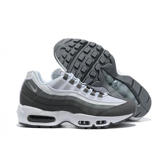 Herre Nike Air Max 95 TT Hvit og Grå Løper sko