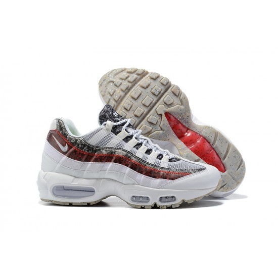 Herre Nike Air Max 95 TT Hvit og Rød Løper sko