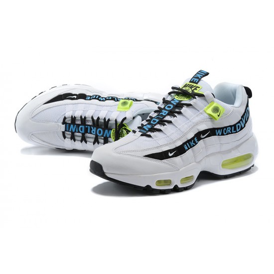 Herre Nike Air Max 95 TT Worldwide Pack Hvit Black Løper sko CT0248-100