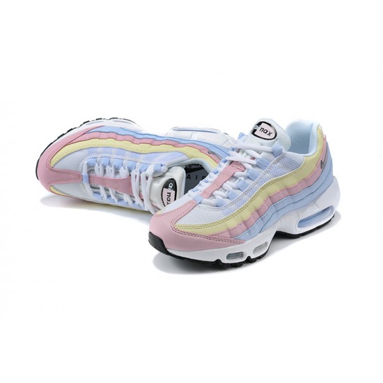 Dame Nike Air Max 95 TT Blå Gul Pink Løper sko