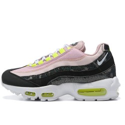 Dame Nike Air Max 95 TT Pink Black Hvit Løper sko