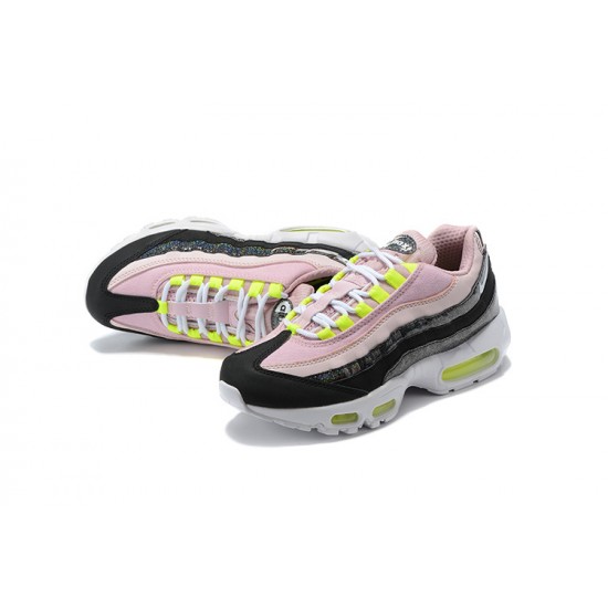 Dame Nike Air Max 95 TT Pink Black Hvit Løper sko