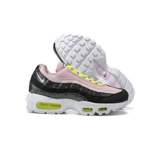 Dame Nike Air Max 95 TT Pink Black Hvit Løper sko