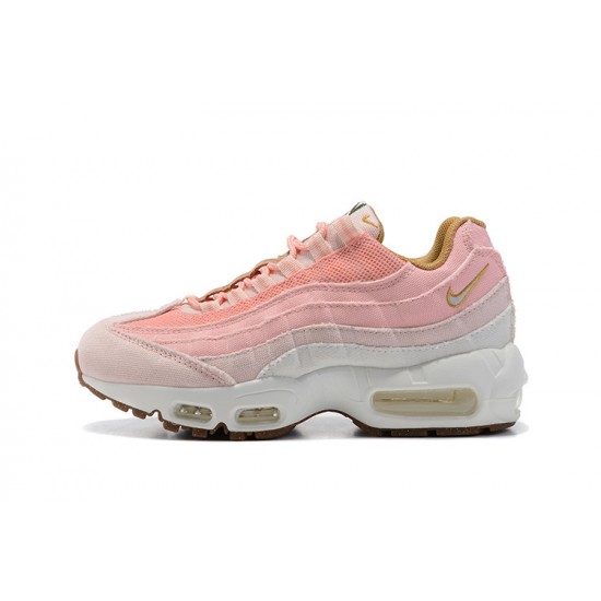 Dame Nike Air Max 95 TT Pink Hvit Løper sko DQ2275-800