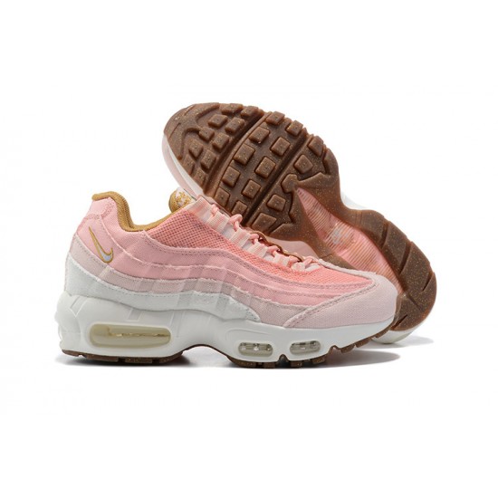 Dame Nike Air Max 95 TT Pink Hvit Løper sko DQ2275-800