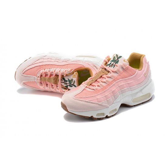 Dame Nike Air Max 95 TT Pink Hvit Løper sko DQ2275-800