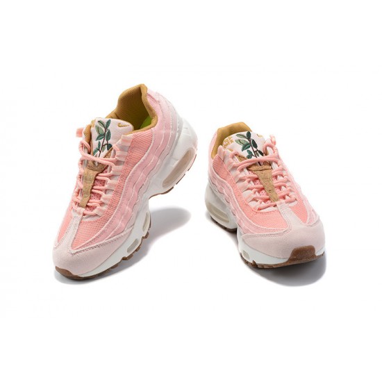 Dame Nike Air Max 95 TT Pink Hvit Løper sko DQ2275-800