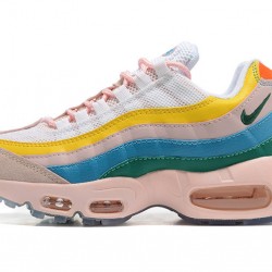 Dame Nike Air Max 95 TT Gul Pink Hvit Løper sko DQ9323-200