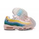 Dame Nike Air Max 95 TT Gul Pink Hvit Løper sko DQ9323-200