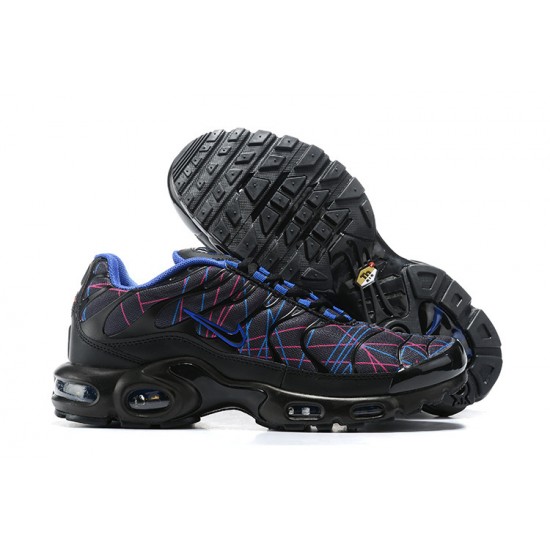 Herre Nike Air Max Plus Tn Black Blå AQ9979-400 Løper sko