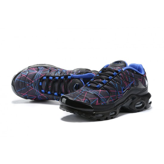 Herre Nike Air Max Plus Tn Black Blå AQ9979-400 Løper sko