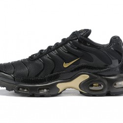 Herre Nike Air Max Plus Tn Black Gull 852630-001 Løper sko